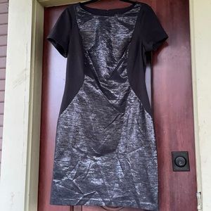 Laundry 80’s Style Short Sleeve Black Dress